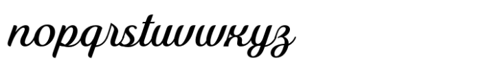 Ranchino Script Regular Font LOWERCASE