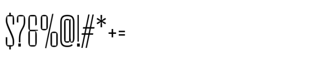 Randolf Variable Font OTHER CHARS