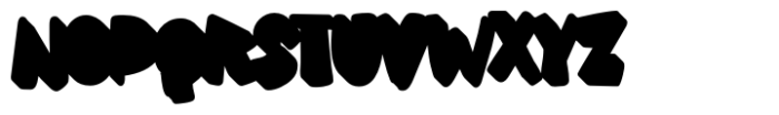 Randomly Extrude Font UPPERCASE