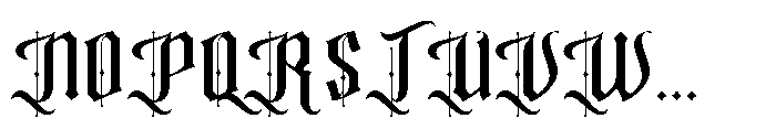 Randuel Regular Font UPPERCASE