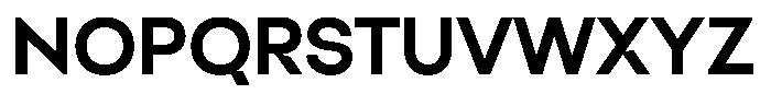 Raneva Black Font UPPERCASE
