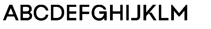 Raneva Bold Font UPPERCASE