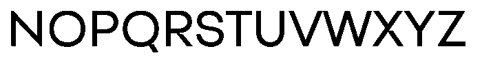Raneva Medium Font UPPERCASE
