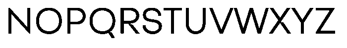 Raneva Regular Font UPPERCASE