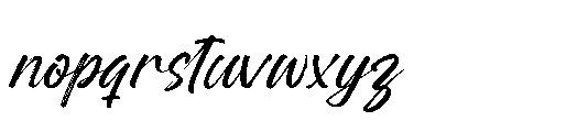 Rangdak Morattes  Regular Font LOWERCASE