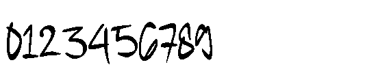 Ranger Blue Graffiti Font OTHER CHARS