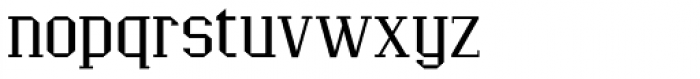 Ranger Wide Font LOWERCASE