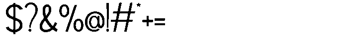 Rangled Font OTHER CHARS