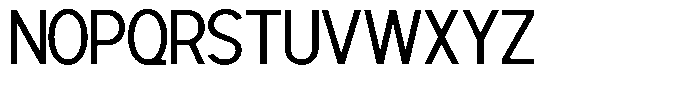 Rangled Font UPPERCASE