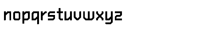 Rangmak Bold Font LOWERCASE