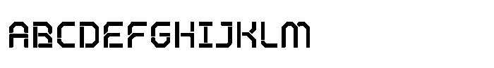 Rangmak Stencil Bold Font UPPERCASE