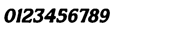Rangu Halend Slant Italic Font OTHER CHARS