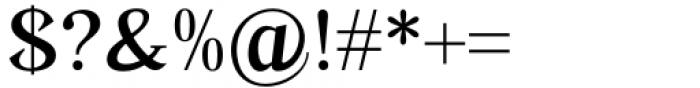 Ranira Regular Font OTHER CHARS