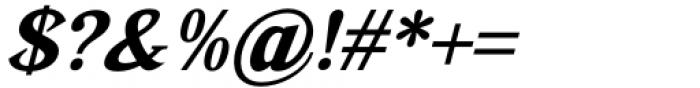 Ranira Semi Bold Italic Font OTHER CHARS