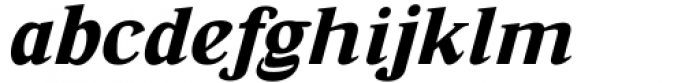 Ranira Semi Bold Italic Font LOWERCASE