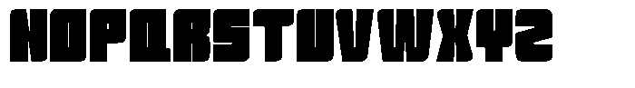 Ranove Font UPPERCASE