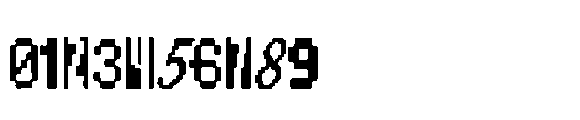 Ransom Pixel Font OTHER CHARS