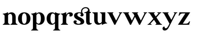 Ransta Serif Font LOWERCASE