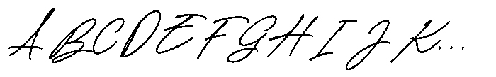 Rantica Maurich Medium Script Font UPPERCASE