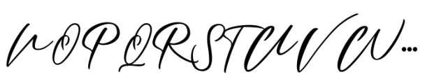 Rantting Tjinta Regular Font UPPERCASE