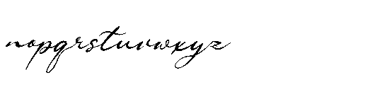 Ranuficah Italic Font LOWERCASE
