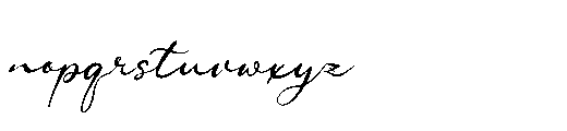 Ranuficah Regular Font LOWERCASE