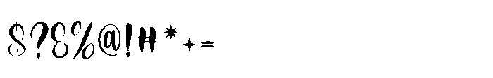 Raphity Font OTHER CHARS