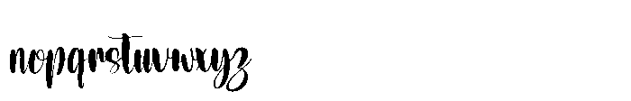 Raphity Font LOWERCASE