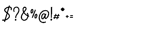 Rapika Logical Regular Font OTHER CHARS