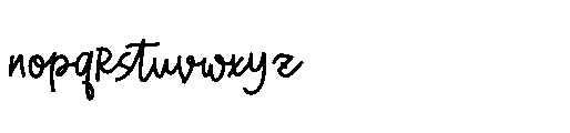 Rapika Logical Regular Font LOWERCASE