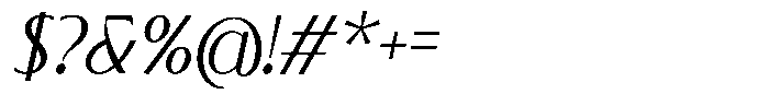Rapodhite Font OTHER CHARS