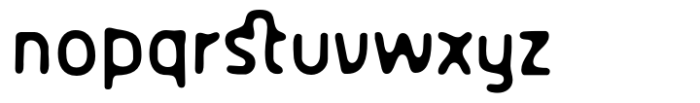 Raquna Blur Font LOWERCASE