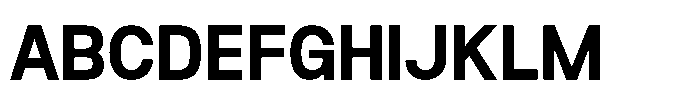 Rasa Sans Bold Font UPPERCASE