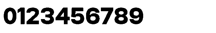 Rasa Sans Extra Bold Font OTHER CHARS