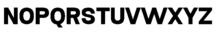 Rasa Sans Extra Bold Font UPPERCASE
