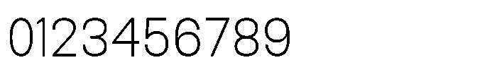 Rasa Sans Extra Light Font OTHER CHARS