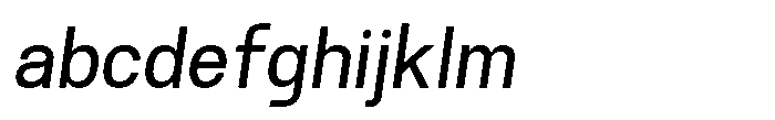 Rasa Sans Italic FONT