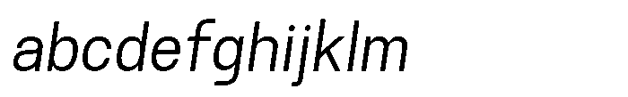 Rasa Sans Light Italic FONT