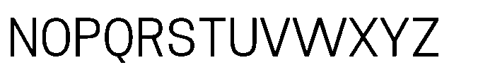 Rasa Sans Light Font UPPERCASE