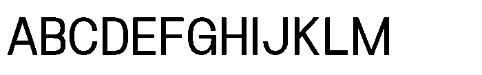 Rasa Sans Regular Font UPPERCASE