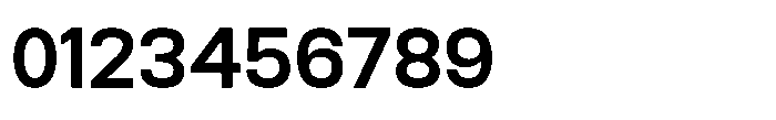 Rasa Sans Semi Bold Font OTHER CHARS