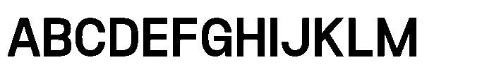 Rasa Sans Semi Bold Font UPPERCASE