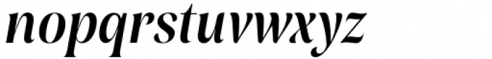 Rasbern SemiBold Italic Font LOWERCASE