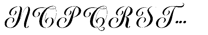 Rasdelia Swashed Rasdelia Calligraphy Italic Font UPPERCASE