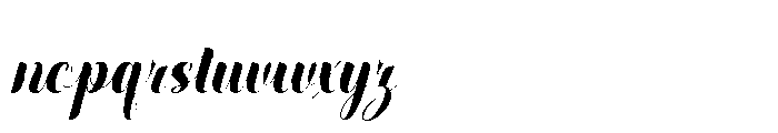 Rasdelia Swashed Rasdelia Calligraphy Italic Font LOWERCASE