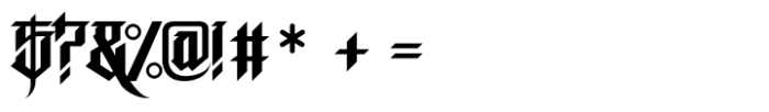 Rase Grimm Rase Grimm Font OTHER CHARS