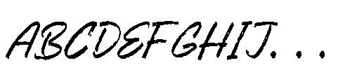 Rashing Skystand Regular Font UPPERCASE