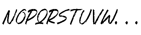 Rashing Skystand Regular Font UPPERCASE