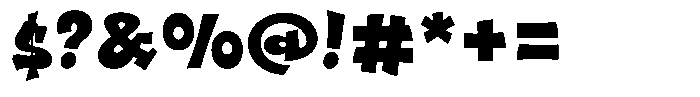 Raskal Void Font OTHER CHARS