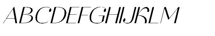 Raslera  Italic Italic Font UPPERCASE